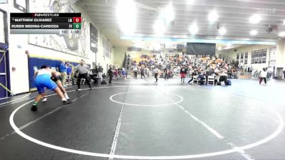 215 lbs Champ. Round 1 - Matthew Olivarez, La Mirada vs Ruben Medina-Cardoza, Fountain Valley