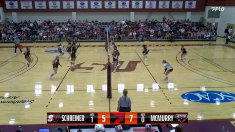 Replay: McMurry vs Schreiner | Sep 20 @ 2 PM