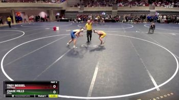 133 Championship Bracket Semifinal - Trey Beissel, Hastings vs Chase Mills, STMA