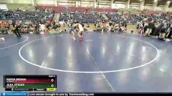 135 lbs Placement - Maysa Brown, ALASKA1 vs Alea Otsuka, NEVADA2