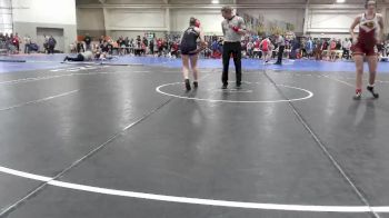 130 lbs Champ. Round 2 - Marli Woods, Whiteland Community vs Mallory Sawyers, Ross High School