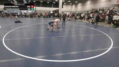 113 lbs Champ. Rd Of 128 - Colton Schultz, Callan Wrestling Academy vs Deagan Kinkade, Coachella Valley Wrestling Club