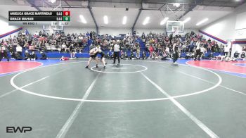 126 lbs Rr Rnd 1 - Anjelica Grace Martineau, Broken Arrow Girls vs Grace Mahan, Broken Arrow Girls