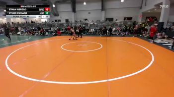 85 lbs Champ. Round 1 - Ethan Abrego, Cornerstone Warriors Wrestling Club vs Ryker Pickard, All American Wrestling Club