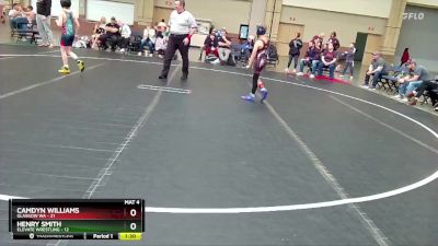 72 lbs Round 4 (8 Team) - Camdyn Williams, Glasgow WA vs Henry Smith, Elevate Wrestling