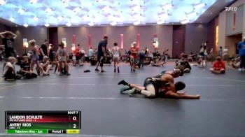 96 lbs Semis & 1st Wrestleback (8 Team) - Landon Schulte, MO Outlaws Gold vs Avery Rios, LWA