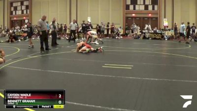 80 lbs Round 4 (6 Team) - Bennett Graham, SVRWC vs Cayden Wadle, Yale Street WC