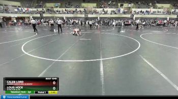 125 lbs Cons. Round 2 - Caleb Lord, Askren Wrestling Academy vs Louis Hock, X-Factor Elite