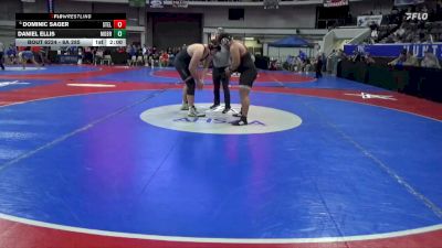 6A 285 lbs Semifinal - Dominic Sager, Stanhope Elmore vs Daniel Ellis, Mountain Brook