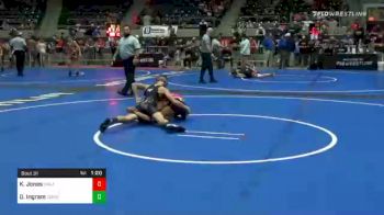 108 lbs Prelims - Kage Koray Jones, Spazz vs Damon Ingram, Cowboy WC