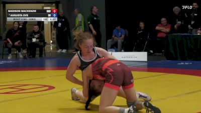 50kg 3rd Place Match - Madison MacKenzie, Burnaby Mtn WC vs Augusta Eve, Dinos WC