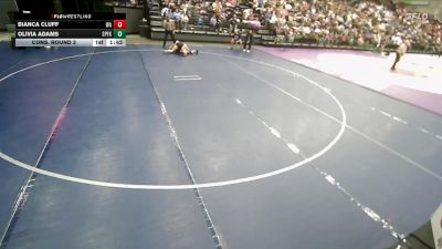 5A 140 lbs Cons. Round 3 - Olivia Adams, Spanish Fork vs Bianca Cluff, Wasatch