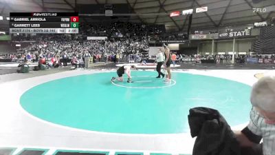 Boys 2A 190 lbs Champ. Round 1 - Gabriel Arriola, Franklin Pierce vs Garrett Lees, Washougal