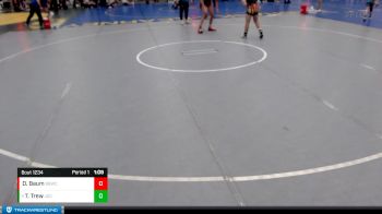 156-162 lbs Quarterfinal - Terry Trew, Johnson County Central vs Dakota Baum, Broken Bow Wrestling Club