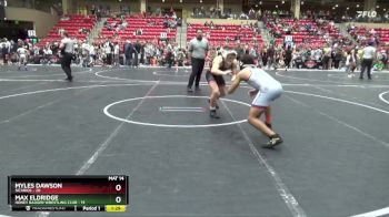 145 lbs Round 1 (6 Team) - Max Eldridge, Honey Badger Wrestling Club vs Myles Dawson, Sicarios