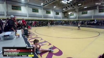 65 lbs Champ. Round 1 - Oliver Umlauf, Dakota Boyz Wrestling Club vs BoVauni Haberle, Billings Wrestling Club