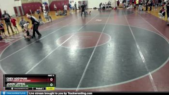 53 lbs Semifinal - Chev Addyman, Summit Wrestling Academy vs Jaxon Liffrig, MN Elite Wrestling Club
