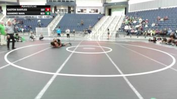 120 lbs Round 1 (16 Team) - Easton Bartles, Coffee vs Leandro Nava, McIntosh