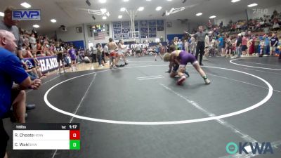 119 lbs Rr Rnd 3 - Rogan Choate, Hennessey Takedown Club vs Caysen Wahl, Bristow Youth Wrestling