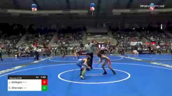 70 lbs Prelims - Jesus Gallegos, Nm Gold vs Carson Sherwan, Lions Wrestling Academy