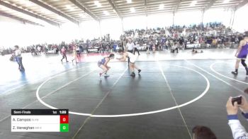 130 lbs Semifinal - Alyssa Campos, Slvwc vs Zipporah Heneghan, NM Royalty