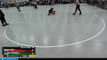 140 lbs Cons. Round 2 - Claire O`Donnell, Florida vs Aileya Sath, Kansas