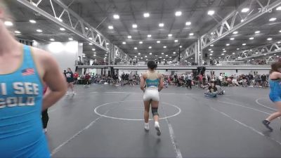 118 lbs Round 4 (6 Team) - Samiyah Rahming, Lady Assassins vs Peyton Brining, All I See Is Gold Academy