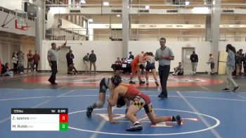 Consolation - Zach Spence, University Of Maryland Unattached vs Melvin Rubio, Queens University Of Charlotte