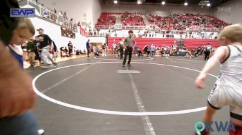 43 lbs Round Of 16 - Rhiller Ellison, El Reno Wrestling Club vs Truett Marlatt, Woodward Youth Wrestling
