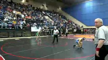 3 lbs Quarterfinal - Joel Swanson, Northside vs Landon Yoder, Fort Defiance