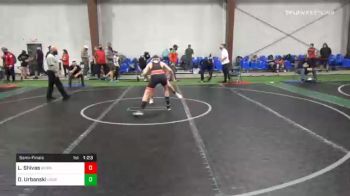 136 lbs Semifinal - Luke Shivas, Morris Knolls vs Donald Urbanski, Underground