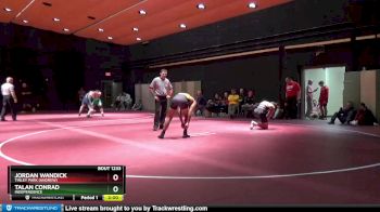 160 lbs 17th Place Match - Jordan Wandick, Tinley Park (Andrew) vs Talan Conrad, Independence