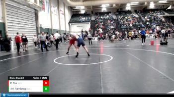 197 lbs Cons. Round 3 - Max Ramberg, Augustana (SD) vs Porter Fox, Western Colorado University