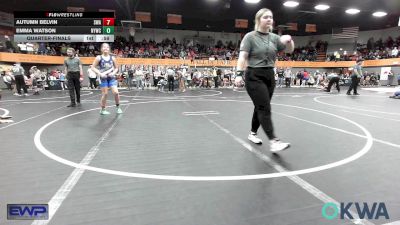 115 lbs Quarterfinal - Kabella Fincher, Plainview Youth Wrestling Club vs Gracy Gregory, Shelton Wrestling Academy