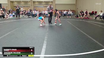 56 lbs Semifinal - Emmanuel Salazar, Grindhouse vs Barrett Stack, Olympus