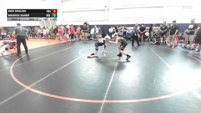 114 lbs Round Robin 2 - Reid English, Freakztyle Wrestling Crew - HS vs Maddox Baker, New Albany - HS