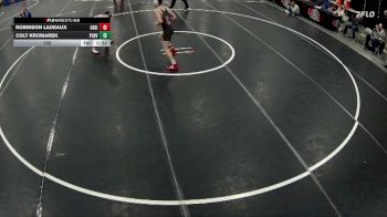 132 lbs Finals (8 Team) - Robinson LaDeaux, Creighton vs Colt Kromarek, Plainview