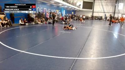 103 lbs Cons. Semi - Mia Vazquez, Augustana (IL) vs Penelope Ayala, Unattached