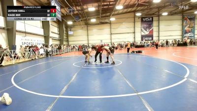 285 lbs Consi Of 16 #1 - Michael Gibson, PA vs Peyton Stewart, CA