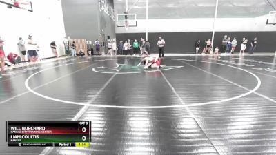 144 lbs Champ. Round 2 - Liam Coultis, Kansas vs Will Burchard, Kansas City Training Center