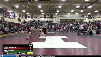 170 lbs Cons. Round 2 - Asa Hemsted, Carlisle vs Matthias Kohl, Lisbon