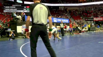 2A-113 lbs Champ. Round 2 - Quinn Arellano, Van Meter vs Angel Cortes, Clarion-Goldfield-Dows