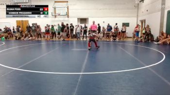 63-69 lbs Quarterfinal - Connor Prozanski, Milan Tribe vs Elijah Foss, Gladiator Elite WC