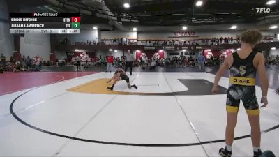 80 lbs Cross Bracket (8 Team) - Eddie Ritchie, Steller Trained Doom vs Julian Lawrence, Steel Valley Renegades