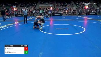 89 lbs Prelims - Zachary Parisi, Izzy Style vs Mason Gibbons, Independence WC