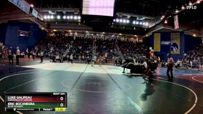 120 lbs Champ. Round 1 - Luke Galipeau, Northfield Mt Hermon vs Eric Bocanegra, Blair Academy