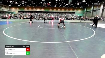 157 lbs Round Of 64 - Ryker Jones, Grantsville vs Tyler Capps, Pomona