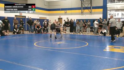 152 lbs Round Of 16 - Dominic Angelicchio, Greater Latrobe vs Griffen Reid, North Allegheny