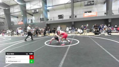 130 lbs Round Of 16 - Parker Lee, Team Aggression vs Tuff Williamson, Independent