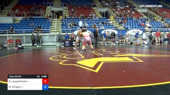 285 lbs Cons 32 #2 - Grant Lapachinsky, Pennsylvania vs Mayson Phipps, Montana